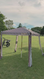 Burleigh Cabana with Shade Wall